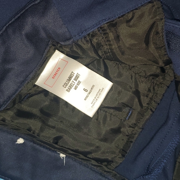 Express Columnist Barely Boot Mid Rise Pants - Picture 4 of 5